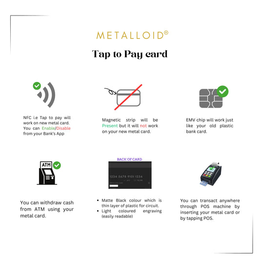 A-max Gold metal card