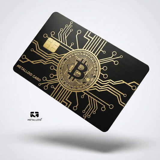 Bitcoin metal card