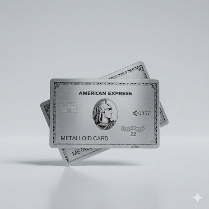 Amex Platinum metal card
