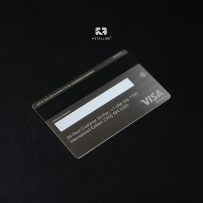 Morgan metal card