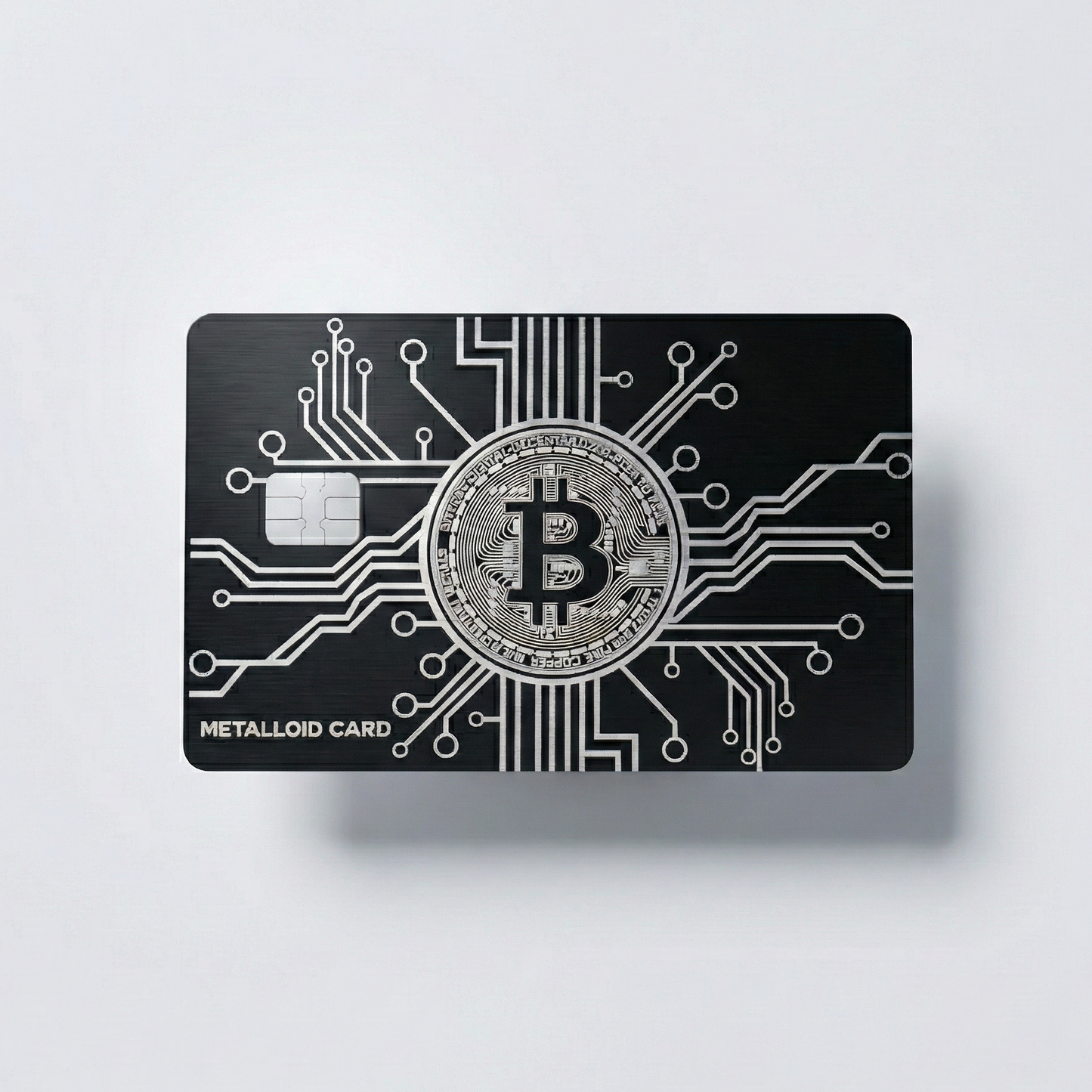 Bitcoin metal card