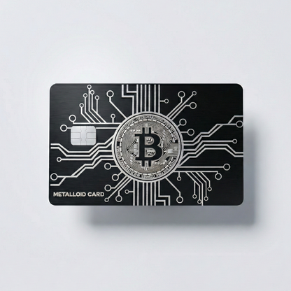 Bitcoin metal card